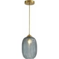 thumbnail image 1 of KCO Lighting Smoke Glass Globe Pendant Light Nordic Blown Glass Hanging Lamp Single Ceiling Light Fixture, 1 of 7