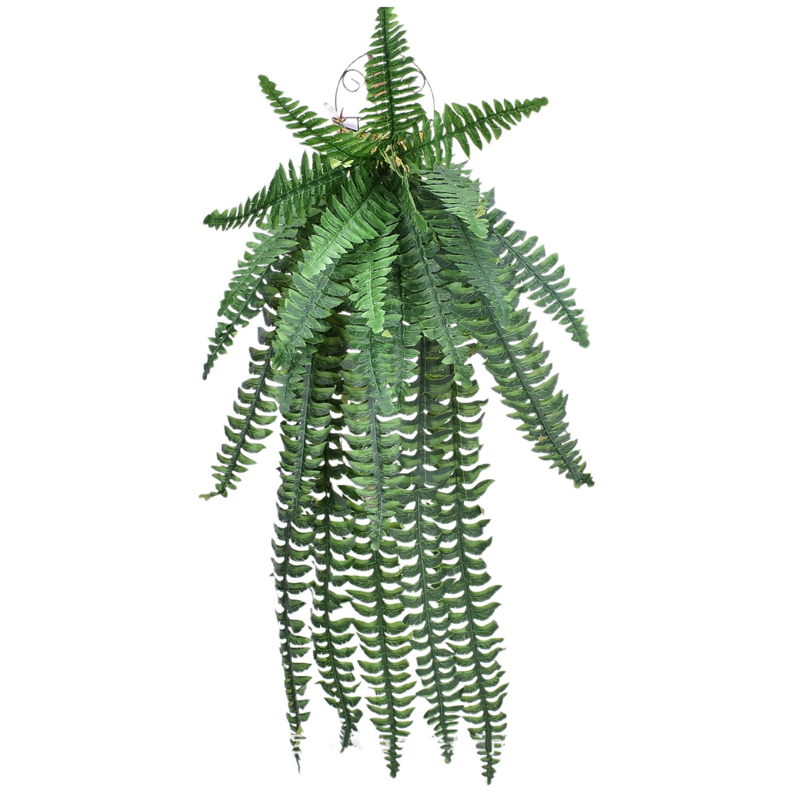KCRQLQW Artificial Fern Bush Long Greenery Lifelike Artificial Fern ...