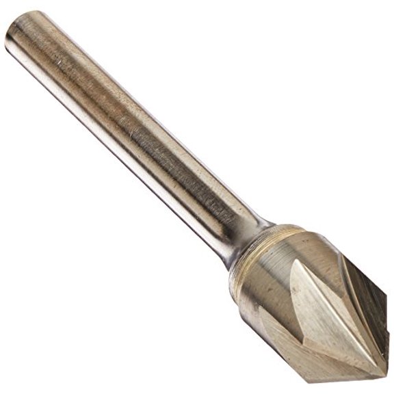 KCT119612 USA Made Carbide Countersink, Chatterless, 6 Flute, 82 Degree, 1/2" Diameter$$Home Decor, Kitchen, & Other