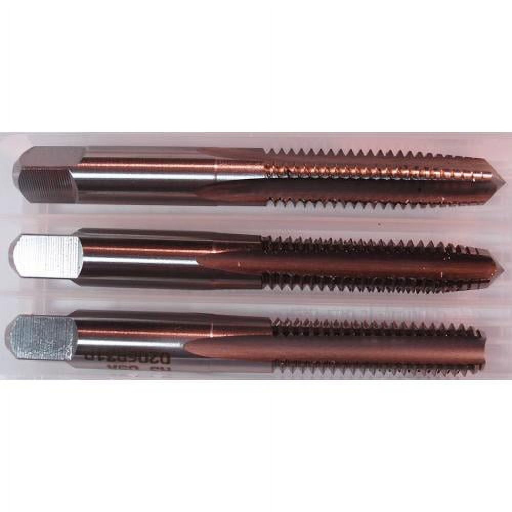 KCT203630 Made Had Threadig Tap Set, Icludes Taper, Plug Ad Bottom Taps