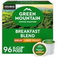 thumbnail image 1 of (4 pack) Green Mountain Coffee Roasters, Decaf Breakfast Blend Light Roast K-Cup Coffee Pods, 24 Count, 1 of 22