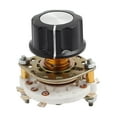 thumbnail image 1 of KCX2*3 2 Pole 3 Position 6mm Shaft Band Channel Rotary Switch Selector w Cap, 1 of 5