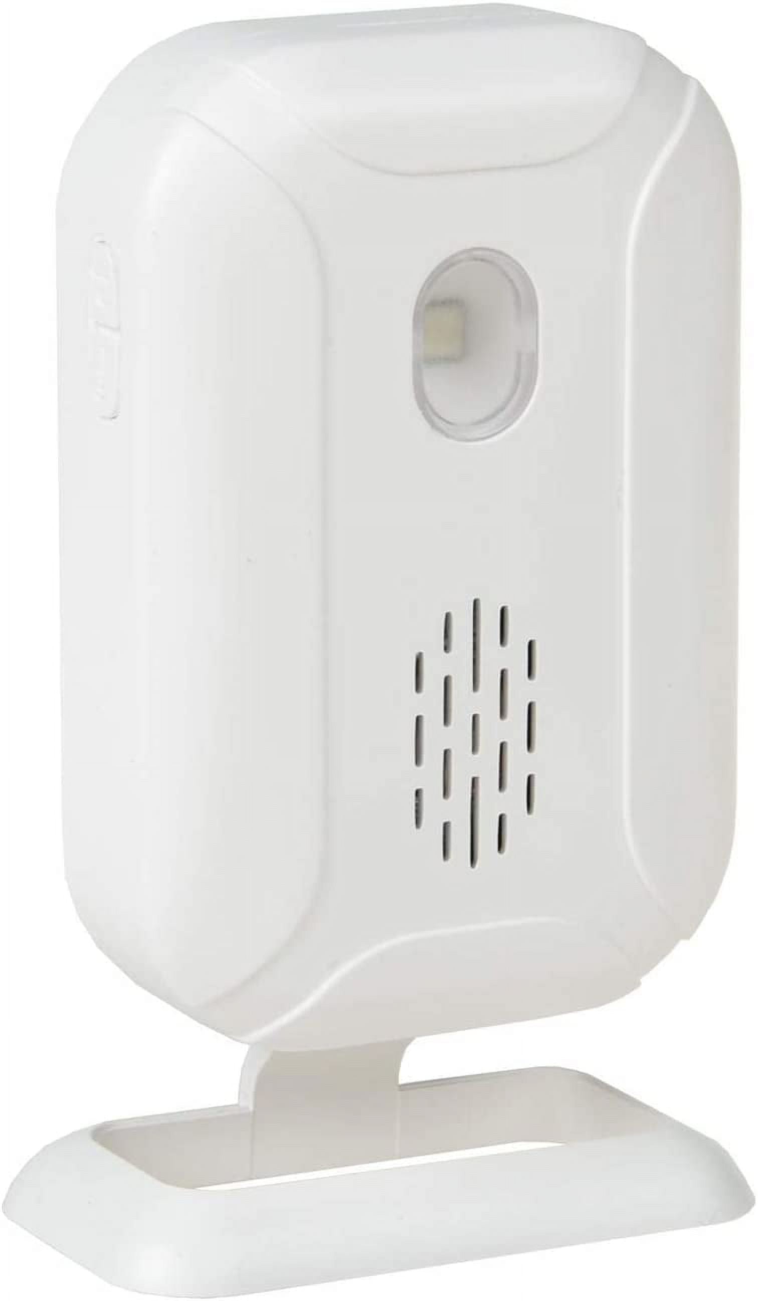 KCYMTONER Wireless Split Welcome Sensor Alert Alarm System Doorbell with Long Range Receiver and Transmitter Home or Office Security Protection for Front Doors Garages Main Alarm