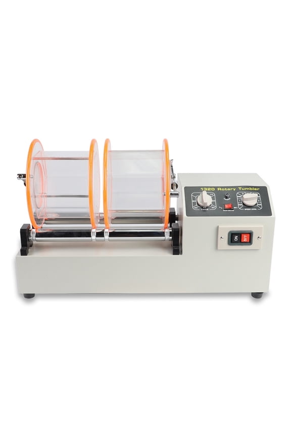 KD-1320 Rotary Tumbler Finishing Tools Jewelry Polishing Machine Rock Barrel Polisher Machine