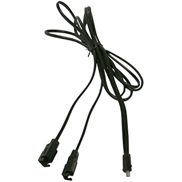 KD 2 Pin Splitter YCable Connect Two Motors to One Transformer