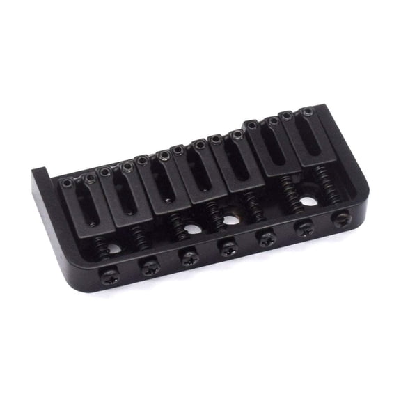 KD By AxLabs 7-String Hardtail Bridge - String-Through-Body, 4-Screw Mount, 10.5 mm Spacing
