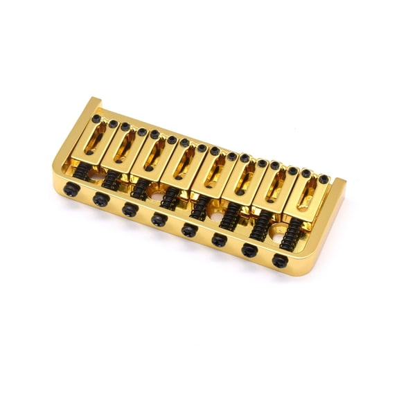 KD By AxLabs 8-String Hardtail Bridge - String-Through-Body, 4-Screw Mount