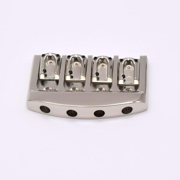 KD By AxLabs Gravity Saddle Bass Bridge - String-Through-Body Or Top, 4-String - Nickel