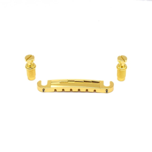 KD By AxLabs LP Junior Style Wrap-Around Bridge With Compensated Top - Gold