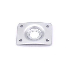 KD By AxLabs Steel Rectangular Jack Plate - Curved Plate, w/ Recessed Hole