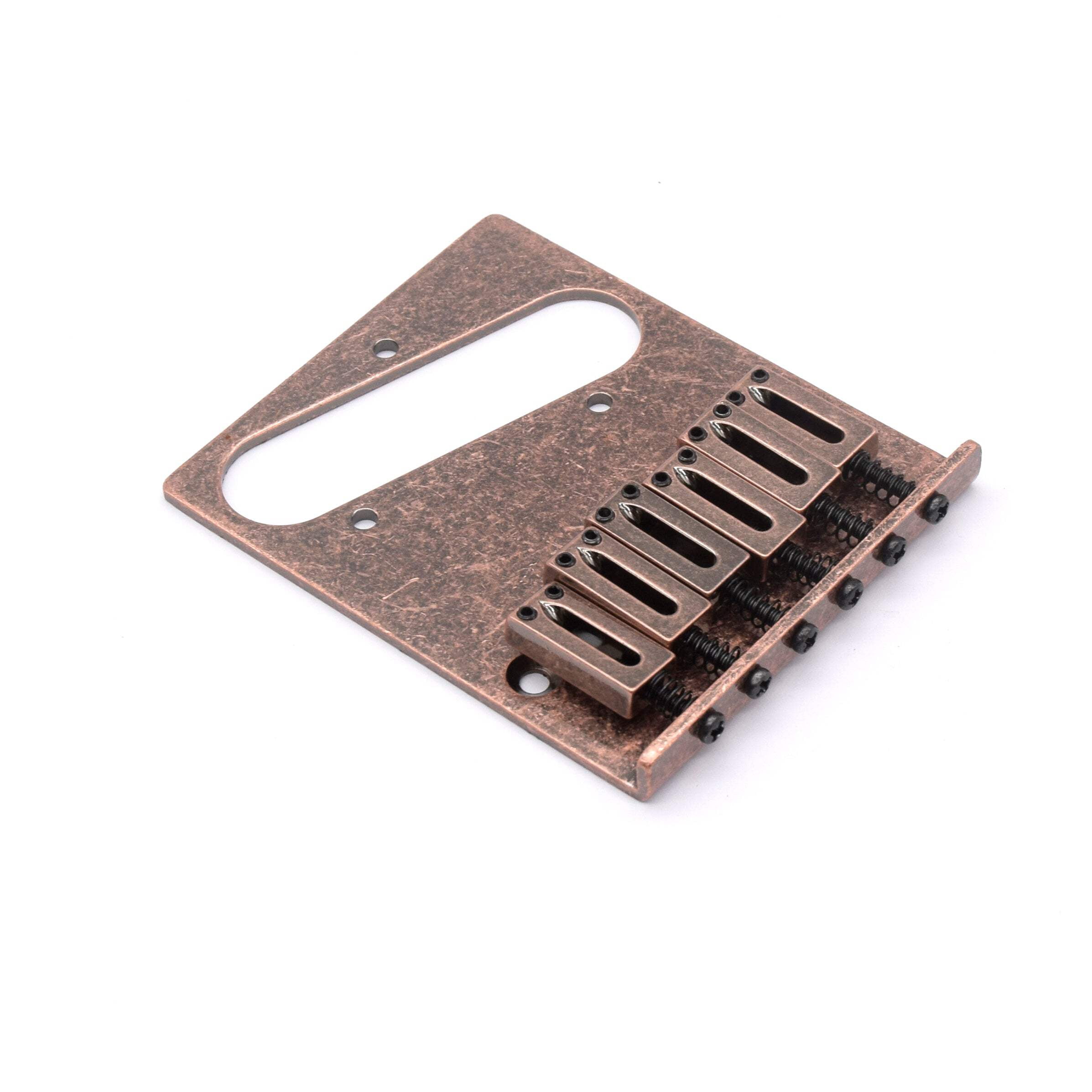 KD By AxLabs Modern 6-Saddle Tele®-style Bridge - Vintage 4-Screw Mount String-Through