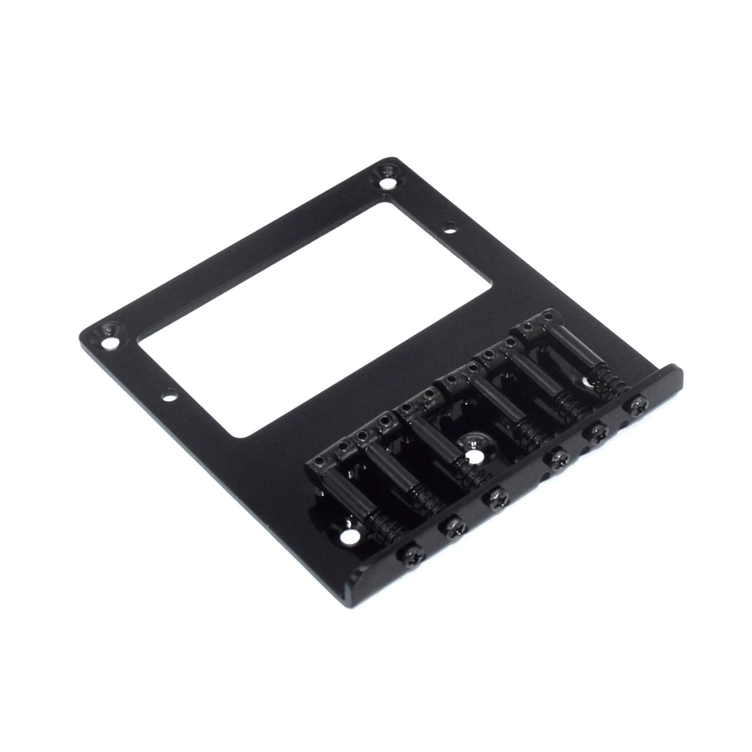 KD By AxLabs Tele®-style Bridge With Humbucker Mount - String-Through Top Or Body - Black