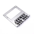 thumbnail image 1 of KD By AxLabs Tele®-style Bridge With Humbucker Mount - String-Through Top Or Body - Satin Chrome, 1 of 2