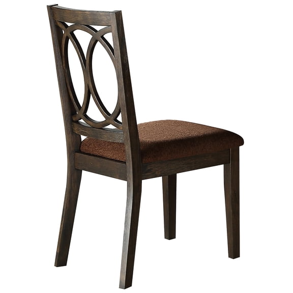 KD Chair Set of 2 - Wooden Apron Seat - Restaurant Dining - 39" Product Height