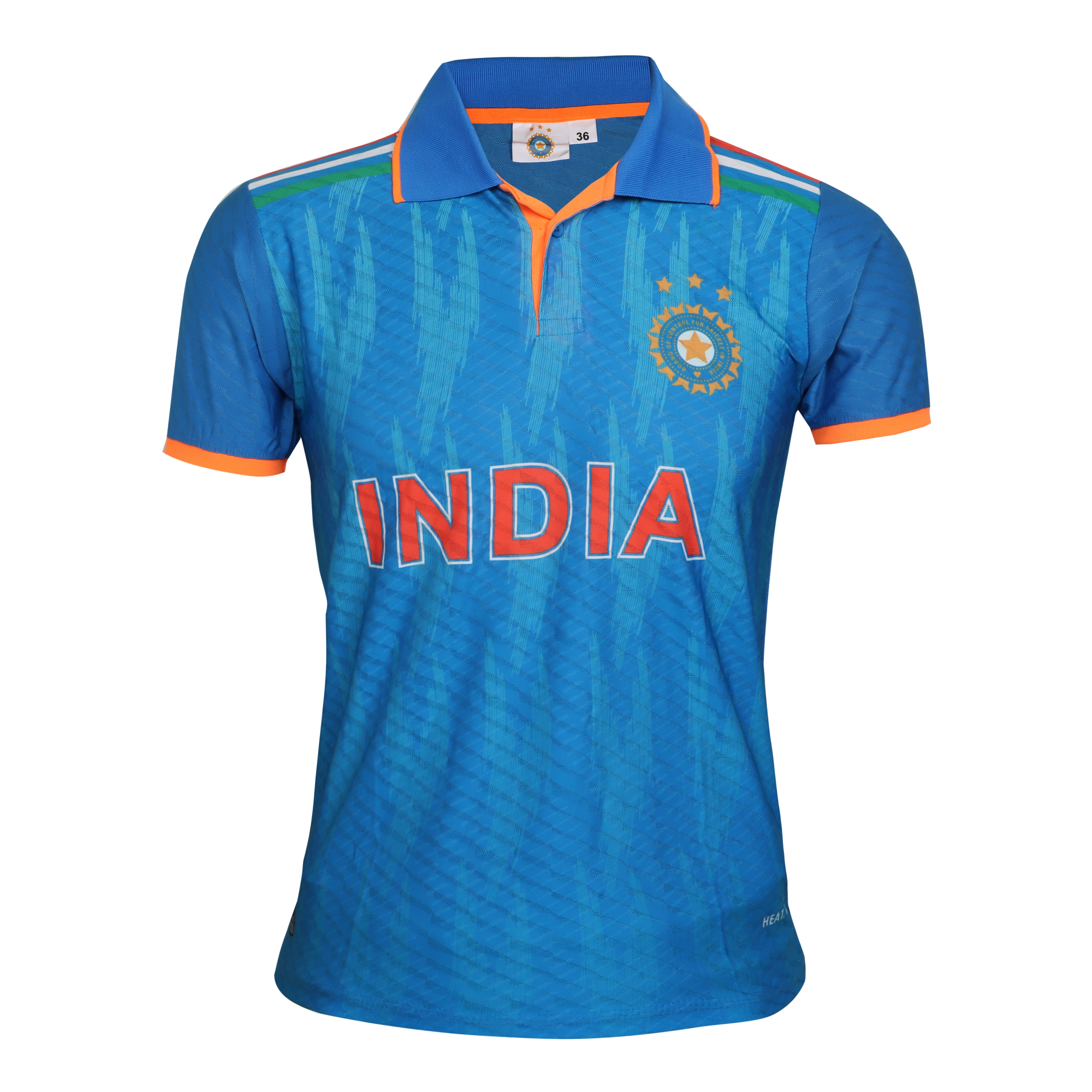 KD Cricket India Jersey ODI Fan Supporter Jersey Cricket Uniform 2023