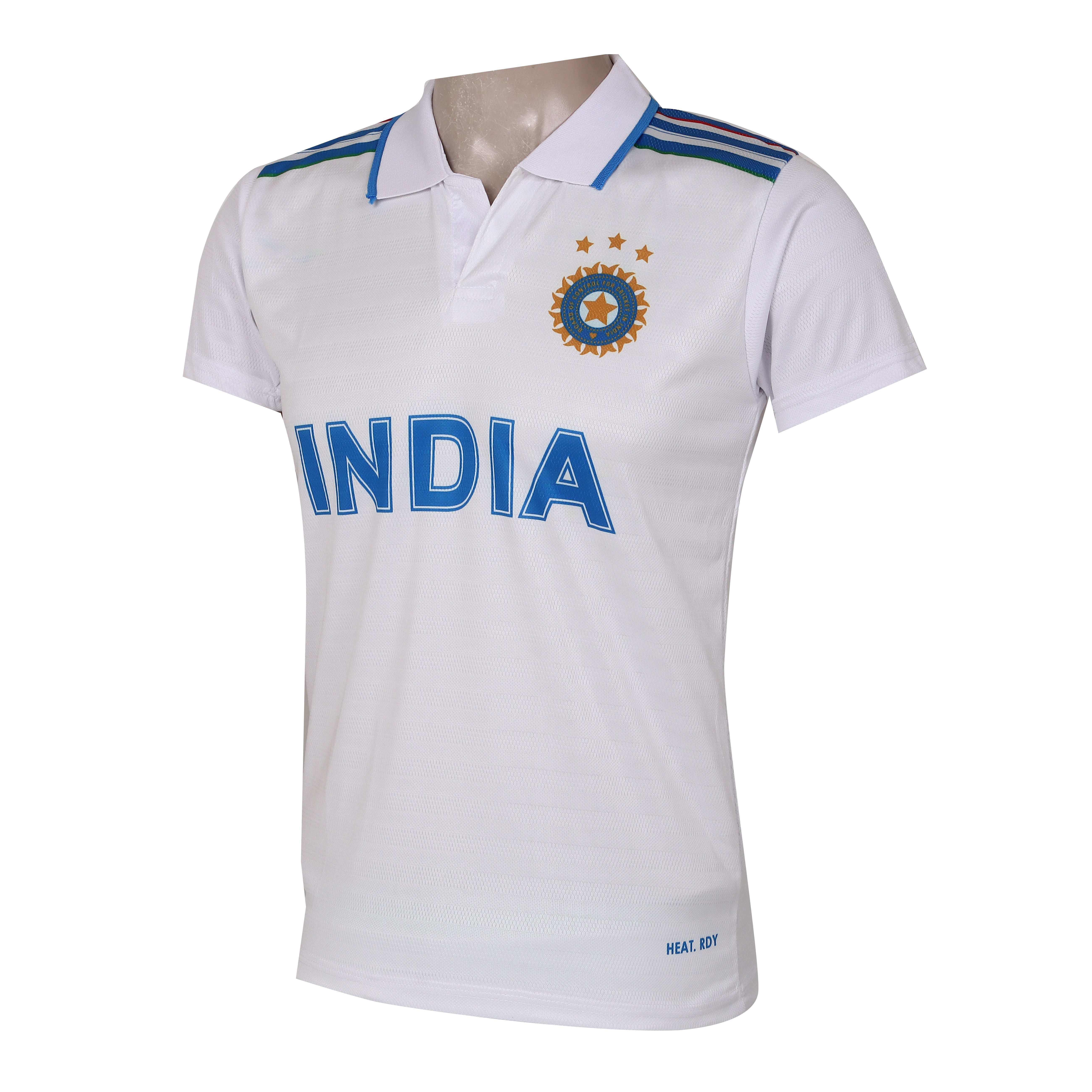 KD Cricket India Jersey Test Fan Supporter Jersey Cricket Uniform 2023 ...