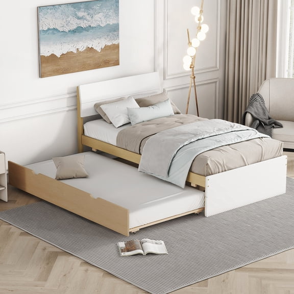 KD Easy Assembly - Quick and Simple Setup - Bedroom Installation - Hassle-free Twin Bed