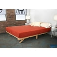 thumbnail image 1 of KD Frames Fold Platform Bed - Full Bed Frame - Unfinished Wood Bed Frame - Full Size Folding Bed - Natural, Minimalist Bed - Easy Assembly, No Box Spring Needed - Solid Wood Full Folding Bed, 1 of 8