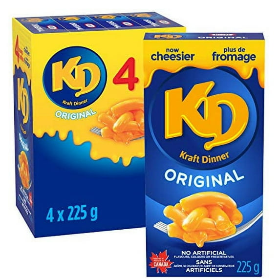KD Kraft Dinner Original Macaroni and Cheese, 900g/31.74 oz