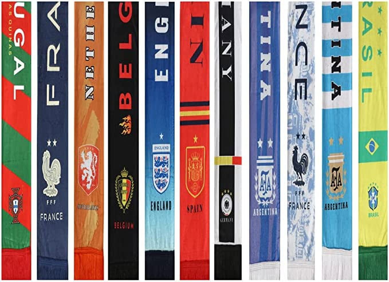 KD Soccer Winter Scarf Football Country World Cup Fans Soccer Scarves