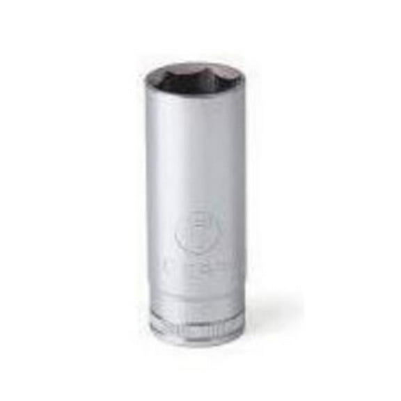 KD Tools .25in. Drive 6 Point Deep Length Chrome Socket - 6mm