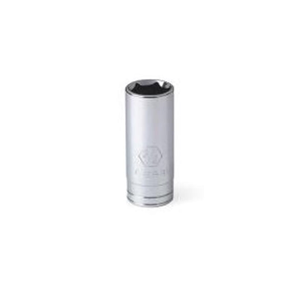 KD Tools  .38 in. Drive .88 in. 6 Point SAE Deep Socket - 7/8in.
