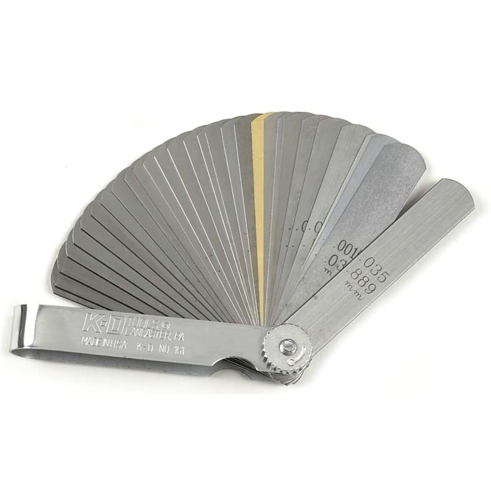 KD Tools KDS161 32 Blade Deluxe SAE/Metric Feeler Gauge