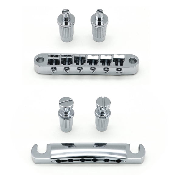 KD by AxLabs Tune-O-Matic Bridge & Stop Tailpiece - Chrome