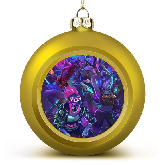 KDA Akali Christmas Balls Xmas Decor Ball Festival Party Decoration Tree Hangings