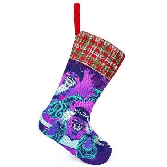 KDA Akali Christmas Stocking Santa Claus Stockings Xmax Gift Socks Christmas Tree Decoration Party Ornaments Hangings