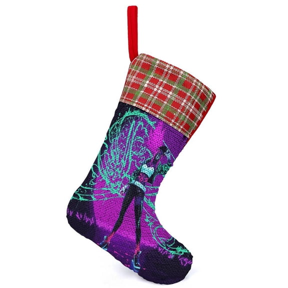 KDA Akali Christmas Stocking Santa Claus Stockings Xmax Gift Socks Christmas Tree Decoration Party Ornaments Hangings