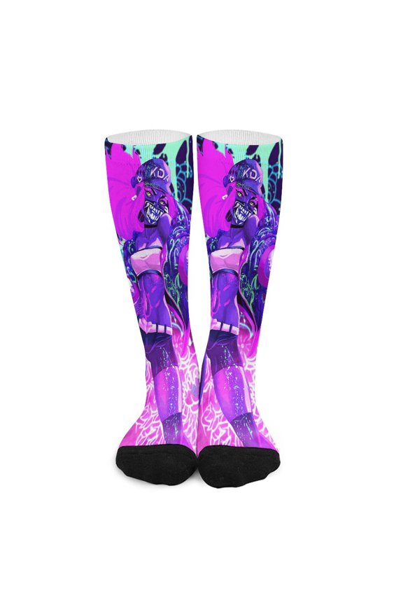 Stocking Long Socks Breathable Knee High Thigh Stockings High Socks Sport Socks for Mens Womens