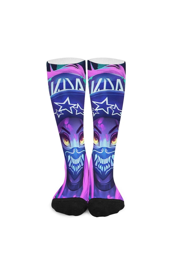 Stocking Long Socks Breathable Knee High Thigh Stockings High Socks Sport Socks for Mens Womens