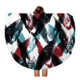 thumbnail image 1 of KDAGR 60 inch Round Beach Towel Blanket Pattern Flying Bat Little Vampire Gothic Halloween Drawn Like Travel Circle Circular Towels Mat Tapestry Beach Throw, 1 of 2