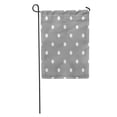 thumbnail image 1 of KDAGR Abstract Polka Dot Pattern Retro White Rounds on Gray Circle Geometric Garden Flag Decorative Flag House Banner 12x18 inch, 1 of 1