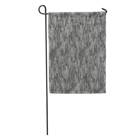 KDAGR Black Abstract Herringbone Dyed Effect Brushed Creative Dashed Distortion Distressed Garden Flag Decorative Flag House Banner 28x40 inch