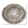 thumbnail image 1 of KDAGR Brown Trunk Wood of Wavy Ring Pattern from Slice Tree Grayscale Wooden Stump White Forest Mousepad Mouse Pad Mouse Mat 9x10 inch, 1 of 1