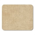 thumbnail image 1 of KDAGR Burlap Beige Sack Canvas Brown Hessian Jute Mousepad Mouse Pad Mouse Mat 9x10 inch, 1 of 1