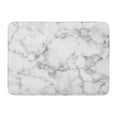 thumbnail image 1 of KDAGR Gray Abstract White Natural Marble Pattern for Skin Wall Luxurious Aged Antique Doormat Floor Rug Bath Mat 23.6x15.7 inch, 1 of 1