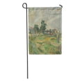 thumbnail image 1 of KDAGR Landscape Near Paris by Paul Cezanne 1876 French Post Impressionist Garden Flag Decorative Flag House Banner 28x40 inch, 1 of 2