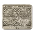 thumbnail image 1 of KDAGR Old Antique Map of The World by John Speed As Known in 1635 18Th Century Mousepad Mouse Pad Mouse Mat 9x10 inch, 1 of 1