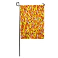 thumbnail image 1 of KDAGR Orange Halloween Candy Corn Kernels Colorful Autumn Children Color Confection Garden Flag Decorative Flag House Banner 28x40 inch, 1 of 2