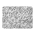 thumbnail image 1 of KDAGR Pattern Shakespeare William Text Handwrite Doormat Floor Rug Bath Mat 30x18 inch, 1 of 1