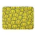 thumbnail image 1 of KDAGR Pattern Yellow Smile Face Smiley Happy Fun Funny Love Doormat Floor Rug Bath Mat 23.6x15.7 inch, 1 of 1