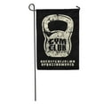 thumbnail image 1 of KDAGR Sanserif and Gym Club Emblem Extra Bold Face Letters Shabby Garden Flag Decorative Flag House Banner 12x18 inch, 1 of 2