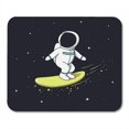 thumbnail image 1 of KDAGR Science Colorful Astronomy Surfer Astronaut Flying on Surfboard Prints Design Childish Galaxy Mousepad Mouse Pad Mouse Mat 9x10 inch, 1 of 1