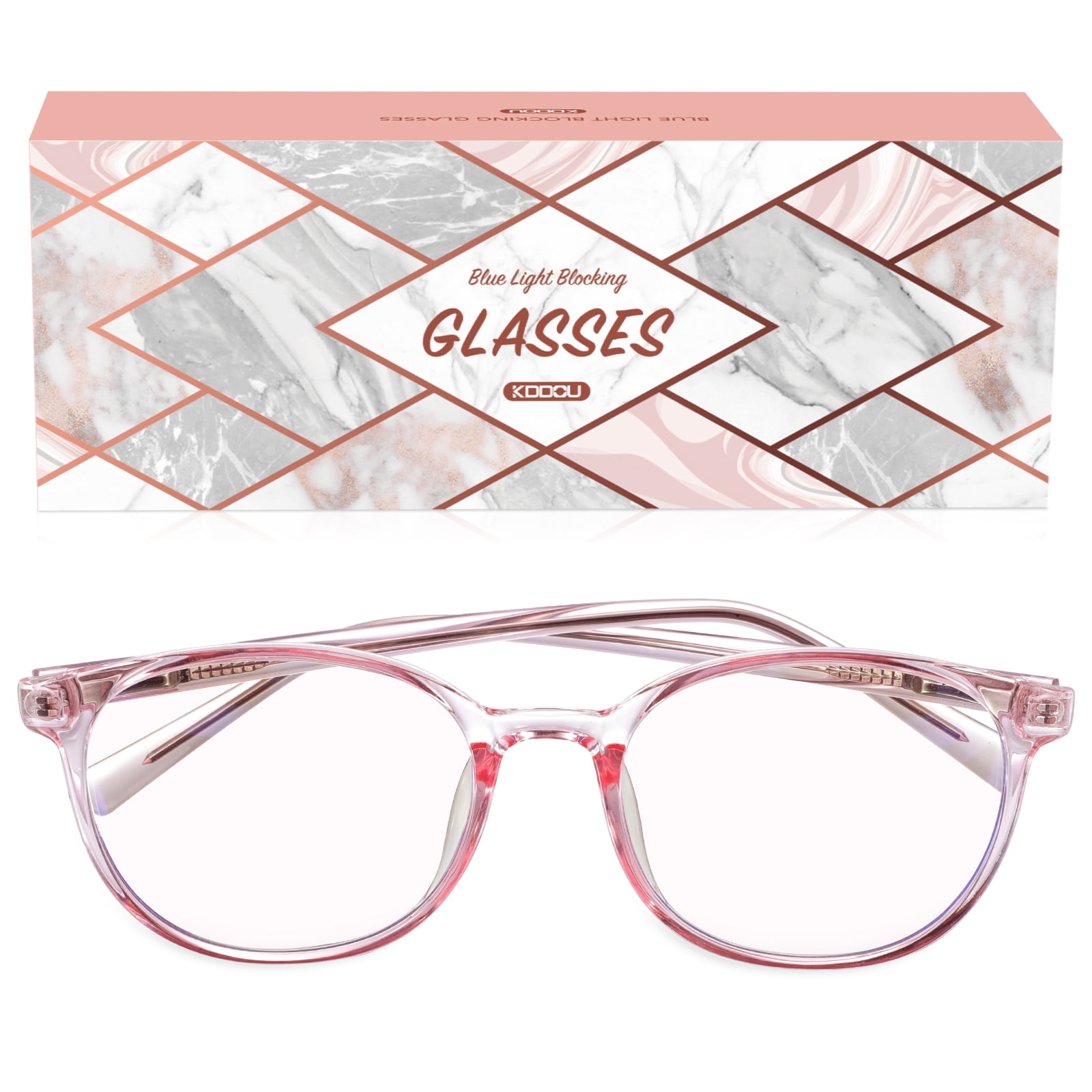 KDDOU Blue Light Blocking Glasses for Women, Ease Computer and Digital
