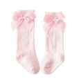 thumbnail image 1 of KDFJPTH Baby Kids Socks Stockings Girls Toddler Length Mid-Calf Knee-High Solid Sock Princess Baby Care, 1 of 2
