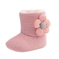 thumbnail image 1 of KDFJPTH Babys Girls Autumn Winter Sun Flower Baby Shoes Babys Cotton Boots Warm Toddler Shoes Boys Shoes Size 4 Big Kid Toddler Girl Size 8, 1 of 5