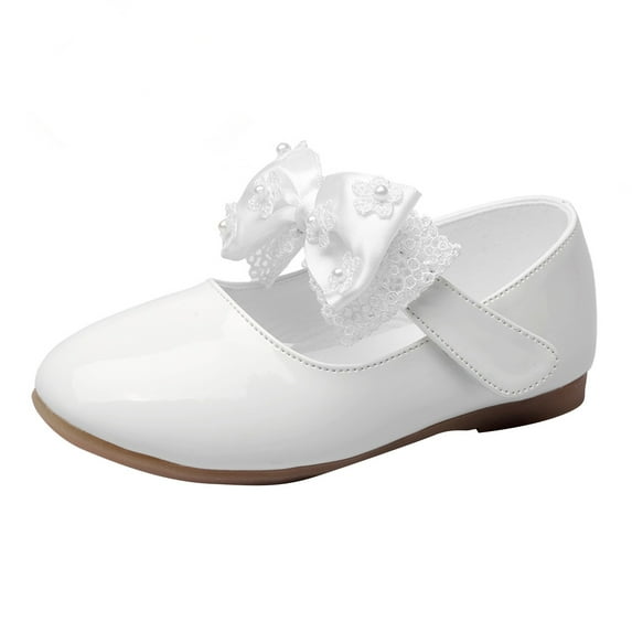 KDFJPTH Children Shoes Flat Shoes Shoes With Sequins Bowknot Girls Dancing Shoes No Tie Shoes for Adults Toddler Shoes Girl Size 10